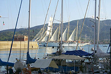 The yacht harbor ofPortoferraio