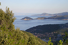 Panorama über die Halbinsel von Enfola