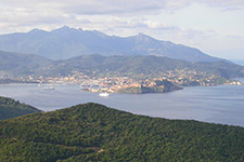 Panorama over Portoferraio