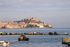 Portoferraio seen from San Giovanni