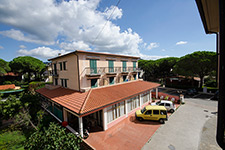 Hotel Villa Etrusca - Der Parkplatz